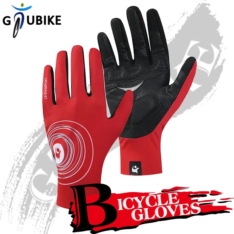 GTUBIKE Cycling UniIce Silk Gloves Running Fishing Outdoor Sports Non-slip Breathable Wear-resistan Bicycle MTB Glov